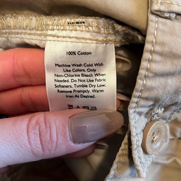 Eddie Bauer Men's Tan Cotton Relaxed Fit Straight Leg Chino Pants Size 32x34 - Picture 8 of 8